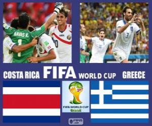 yapboz Kosta Rika - Yunanistan, Sekizinci finallerinde, Brezilya 2014